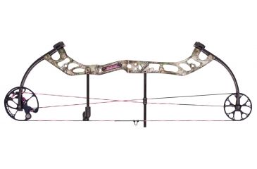 Image of Bear Archery Prowess Compound Bow / Bow Only / Right Handed / 35-50lb Draw Weight Range / 23-28in Draw Length Range, RealTree Xtra Green, A7PW10005R