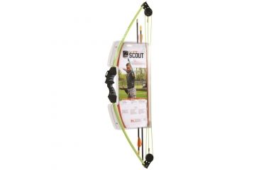 Image of Bear Archery Scout Bow Set, Neon Green 8-13lbs. RH/LH AYS6000GR