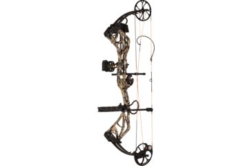 Image of Bear Archery Species Compound Bow, Ready to Hunt Package, 320 FPS, Left Handed, 60 lb Draw, Kryptek Highlander, AV82A11026L