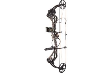Image of Bear Archery Species Compound Bow, Ready to Hunt Package, 320 FPS, Left Handed, 60 lb Draw, True Timber Kanati, AV82A11076L