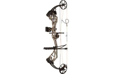 Image of Bear Archery Species Compound Bow, Ready to Hunt Package, 320 FPS, Right Handed, 70 lb Draw, Realtree Edge, AV82A11007R