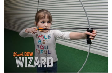 Image of Bear Archery Wizard Youth Bow Set, Gray, AYS6300