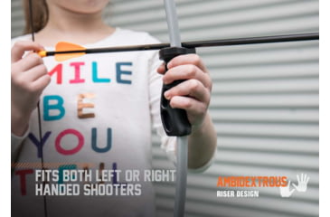 Image of Bear Archery Wizard Youth Bow Set, Gray, AYS6300