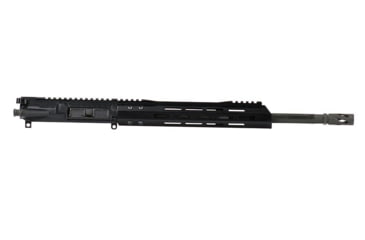 Image of Bear Creek Arsenal AR-15 .223 Wylde Upper Receiver, 16in Parkerized Straight Fluted Heavy Barrel, 1-8 Twist, Carbine Length, 11.5in MLOK, 444N-UA223WCHB1618PF-12M3