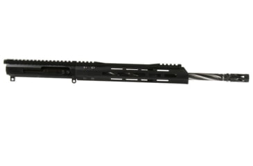 Image of Bear Creek Arsenal AR-15 .300 Blackout Right Side Charging Upper Receiver, 16in Black Nitride 416R SS Bear Claw Fluted Heavy Barrel, 1-8 Twist, Carbine Length, 11.5in MLOK, 535NSCH300CHB1618SSBCF