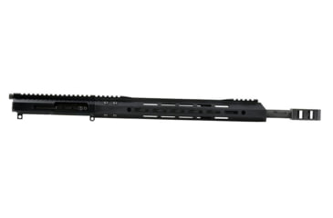 Image of Bear Creek Arsenal AR-15 .450 Bushmaster Right Side Charging Upper Receiver with BCA Muzzle Brake, 18in Parkerized Heavy Barrel, 1-24 Twist, Mid-Length, 15in MLOK, 9344NSCH450MHB18124PMB