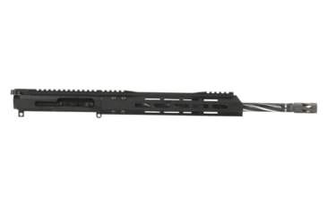 Image of Bear Creek Arsenal AR-15 7.62x40 Dual Charging Upper Receiver, 16in Black Nitride 416R SS Bear Claw Fluted Heavy Barrel, 1-10 Twist, Carbine Length, 11.5in MLOK, 9737NDCH762CHB16110SSBCF