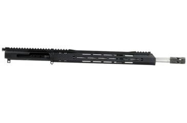 Image of Bear Creek Arsenal AR-15 .450 Bushmaster Right Side Charging Upper Receiver, 18in 416R SS Heavy Barrel, 1-24 Twist, Mid-Length, 15in MLOK, 9760NSCH450MHB18124SS
