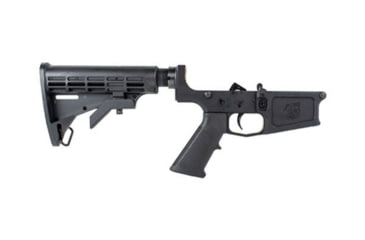 Image of Bear Creek Arsenal AR-10 Multi-Caliber Complete Billet Lower Assembly, Black Anodized, LAAR10-BL