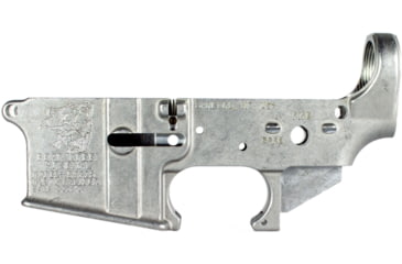 Image of Bear Creek Arsenal AR-15 Stripped Lower Receiver, Un-Anodized, Stainless Steel, One Size, LR-15W