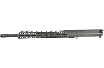 Image of Bear Creek Arsenal BC-15 .450 Bushmaster 18in Upper Receiver, Heavy, Mid, 1-24 Twist, 5/8x32, Flash Hider, Parkerized, Tungsten, UAFC4014450MHB1812415TNGSR