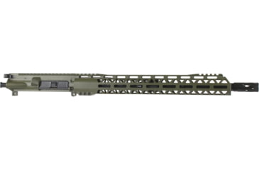 Image of Bear Creek Arsenal BC-15 5.56 NATO 16in Upper Receiver, M4, Carbine, 1-7, 1/2x28, Flash Hider, Black Nitride, ODG, UAFC4021556CM41617MHF15ODGSR