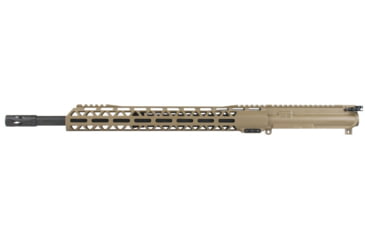 Image of Bear Creek Arsenal BC-15 6mm ARC 18in Upper Receiver, Heavy, Mid-Length, 1-8, 5/8x24, Flash Hider, Parkerized, FDE, UAFC40346MMAMHB181815FDESR