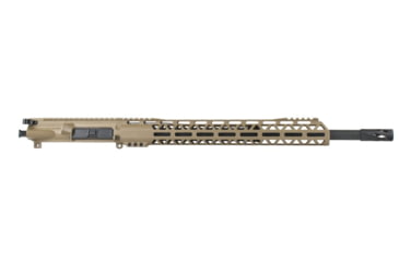 Image of Bear Creek Arsenal BC-15 6mm ARC 18in Upper Receiver, Heavy, Mid-Length, 1-8, 5/8x24, Flash Hider, Parkerized, FDE, UAFC40346MMAMHB181815FDESR