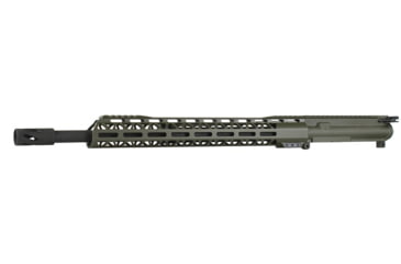 Image of Bear Creek Arsenal BC-15 6mm ARC 18in Upper Receiver, Heavy, Mid-Length, 1-8, 5/8x24, Flash Hider, Parkerized, ODG, UAFC40336MMAMHB181815ODGSR
