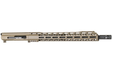 Image of Bear Creek Arsenal BC15 5.56 NATO 16in Right Upper Receiver, M4 Hammer Forged, Carbine, 1-7, 1/2x28, Flash Hide, Nitride, FDE, UASCC5022556CM41617MHF15FDESR