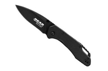 Image of Bear Edge G10 Black Assisted Drop Point Sideliner, 4.5in, 71502