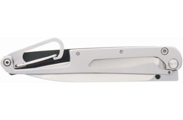 Image of Bear Edge Minimal Framelock Folding Knife, 3.25in, 440 Stainless Steel, Stainless Steel Handle, 61527