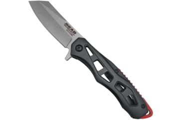 Image of Bear and Son Knives Framelock Folding Knife, 2.88in, High Carbon Stainless Steel, Hollow Ground, Stainless Steel Handle, Stainless Steel, 112