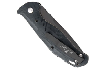 Image of Bear OPS Auto Bold Action 10 Folding Knife, 3in, Sandvik 14C28N Stainless Steel, Black G10 Handle, AC-1000-B4-B