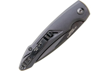 Image of Bear OPS Auto Bold Action 16 Folding Knife, 3in, Sandvik 14C28N, Black Aluminum Handle, AC-1600-AIBK-B