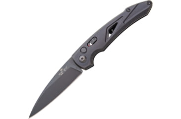 Image of Bear OPS Auto Bold Action 16 Folding Knife, 3in, Sandvik 14C28N, Black Aluminum Handle, AC-1600-AIBK-B