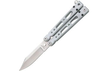 Image of Bear Ops Bear Song IV Fold Knife, SS clip Blade, Bead blast finish aluminum handl BCB35013