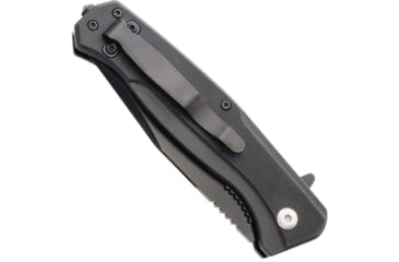 Image of Bear OPS Bear Swipe 5 Assisted Opening Foldinh Knife, 3.25in, Sandvik 14C28N Stainless Steel, Black/OD Green G10 Handle, A-500-B4-B