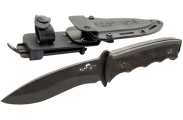 Image of Bear OPS Constant Fixed Blade Knife, 4.25in, 1095 Carbon Steel, Black Textured G10/Black Epoxy Coated Handle, CC-200-B4-B