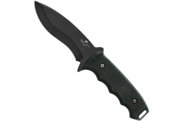 Image of Bear OPS Constant Fixed Blade Knife, 4.25in, 1095 Carbon Steel, Black Textured G10/Black Epoxy Coated Handle, CC-200-B4-B