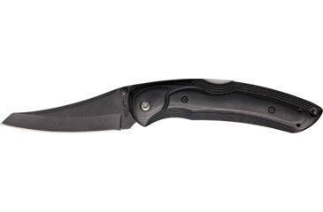 Image of Bear Ops Persuader Fold Knife, modified tanto Blade, Polished black G-10 Handle BC32012