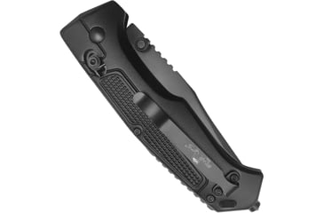 Image of Bear OPS Slide Lock Folding Knife, 4.5in, Modified Clip Point, Black Aluminum, MC-550-AlBK-B