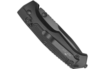 Image of Bear OPS Slide Lock Folding Knife, 4.5in, Tanto, Black Aluminum Handle, MC-560AlBK-B