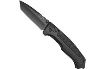 Image of Bear OPS Slide Lock Folding Knife, 4.5in, Tanto, Black Aluminum Handle, MC-560AlBK-B