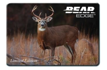 Image of Bear &amp; Son Cutlery 2 Piece Tin Set of Folding Knives with Stag Delrin Handle, 420 SS Blades, 4in and 2.85in Closed Blade, 71560