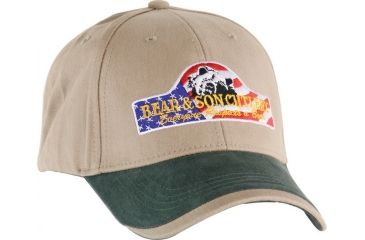 Image of Bear &amp; Son Cutlery Baseball Cap, Tan/Olive BCHATBS