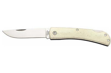 Image of Bear &amp; Son Cutlery Farmhand White Bone Folding Knives, 2.75in, 440 Stainless Steel, White Bone Handle, WSC37L