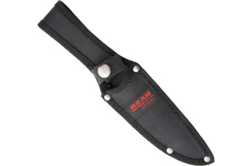Image of Bear &amp; Son Cutlery Brisk 1.0 Comb Set 4 1/16 Black Folder &amp; 9 3/4 Black Fixed Blade - 71700