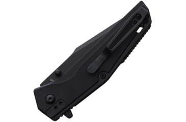 Image of Bear &amp; Son Cutlery Black G10 A/O Folding Knife, 4.5in Closed, 3.5in Black Coated Stainless Steel Blade, Black G10 Handle, 61534