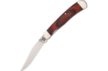 Image of Bear &amp; Son Cutlery Linerlock Rosewood Folding Knife,3.125in,Clip,Rosewood Handle BC2154LR
