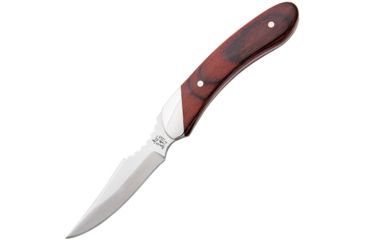 Image of Bear &amp; Son Cutlery Rosewood Caper Fixed Blade Knife, 2.5in, 440 Stainless Steel, Clip Point, Satin, Rosewood Handle BC2009R