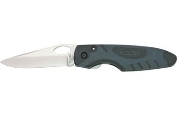 Image of Bear &amp; Son Sideliner Fold Knife, 440 SS standard edge Blade, Black Zytel and Kraton Handle BC7410