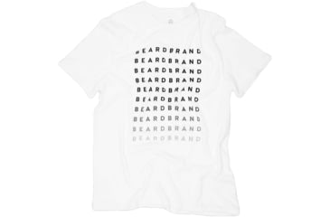 Image of Beardbrand Shirt - Mens, Forever Tee Print, White/Black, 2XL, 331020