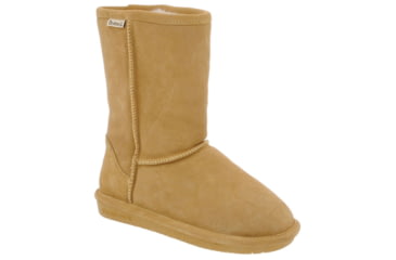 Image of BearPaw Emma Short Winter Boot - Womens-Dark Honey-Medium-10 US