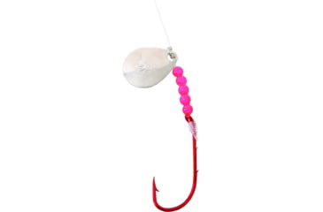 Image of BearPaw Flicker Snelled Hook, Baitholder, 12in Mono, Red, Size 1, 6 per Pack, FNRBH-1