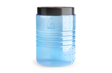 Image of BearVault Journey Bear Resistant Food Canister, Transparent Blue, 3 Gal, BV500