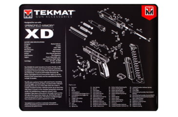 Image of BECK TEK, LLC TEKMAT R20XD Springfield XD Ultra Premium Cleaning Mat Springfie TEKR20XD