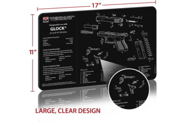 Image of BECK TEK, LLC TEKMAT TEKR20GLOCK4243 Glock 42/43 Ultra Premium Cleaning Mat Pa