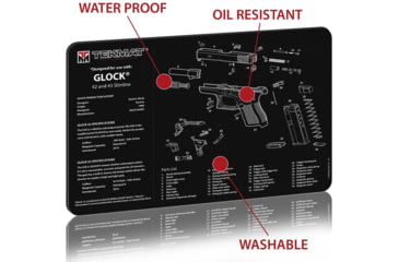 Image of BECK TEK, LLC TEKMAT TEKR20GLOCK4243 Glock 42/43 Ultra Premium Cleaning Mat Pa