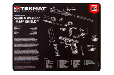 Image of BECK TEK, LLC TEKMAT TEKR20SWMPSHIELD S&amp;W M&amp;P Shield Ultra Premium Cleaning Ma
